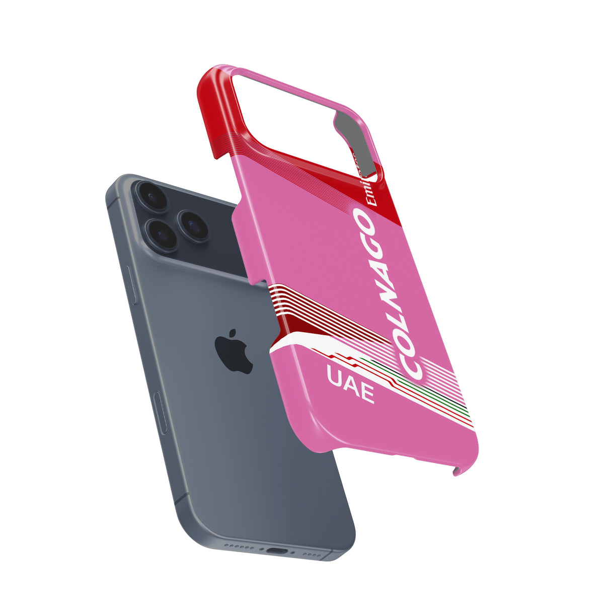 Tadej Pogačar 2024 Giro d’Italia Pink Bike Livery Phone Case – Colnago V4Rs Tribute (for iPhone)
