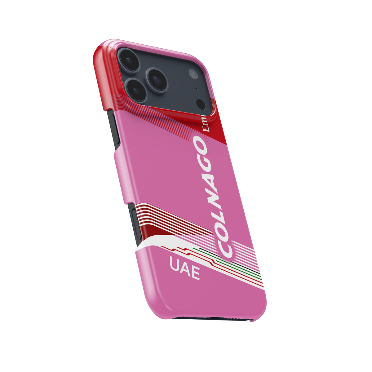 Tadej Pogačar 2024 Giro d’Italia Pink Bike Livery Phone Case – Colnago V4Rs Tribute (for iPhone)