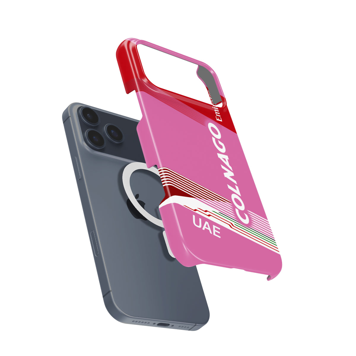 Tadej Pogačar 2024 Giro d’Italia Pink Bike Livery Phone Case – Colnago V4Rs Tribute (for iPhone)