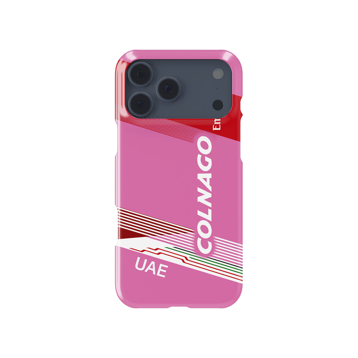 Tadej Pogačar 2024 Giro d’Italia Pink Bike Livery Phone Case – Colnago V4Rs Tribute (for iPhone)