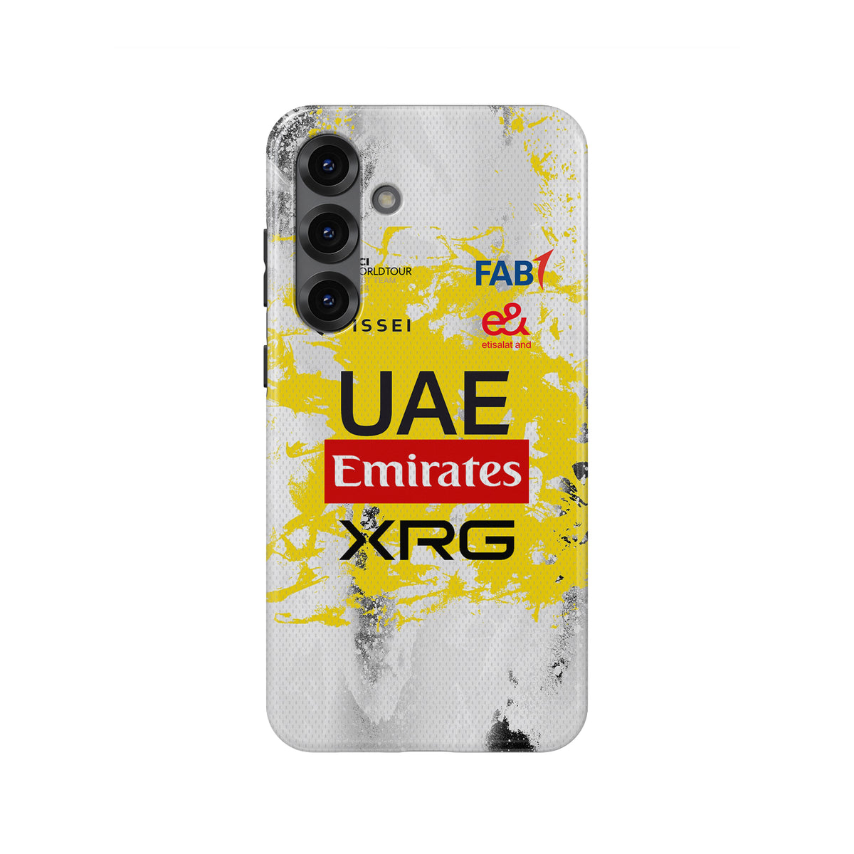 Tadej Pogačar 2025 Tour de France Phone Case – UAE Yellow Jersey Tribute (for Samsung)