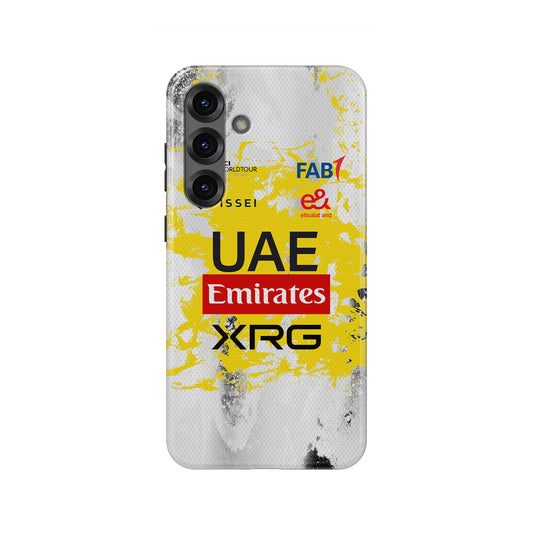 Tadej Pogačar 2025 Tour de France Phone Case – UAE Yellow Jersey Tribute (for Samsung)