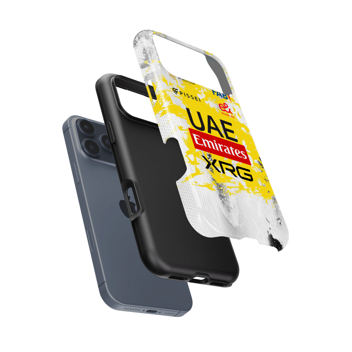 Tadej Pogačar 2025 Tour de France Phone Case – UAE Yellow Jersey Tribute (Pixel, OnePlus, Xiaomi, Huawei)