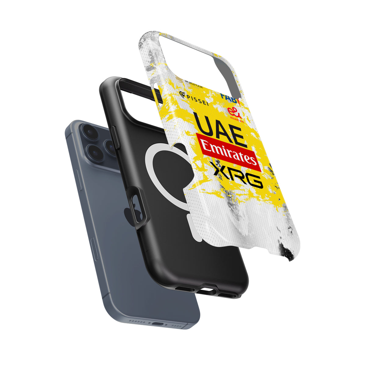 Tadej Pogačar 2025 Tour de France Victory Phone Case – UAE Yellow Jersey Tribute (for iPhone)
