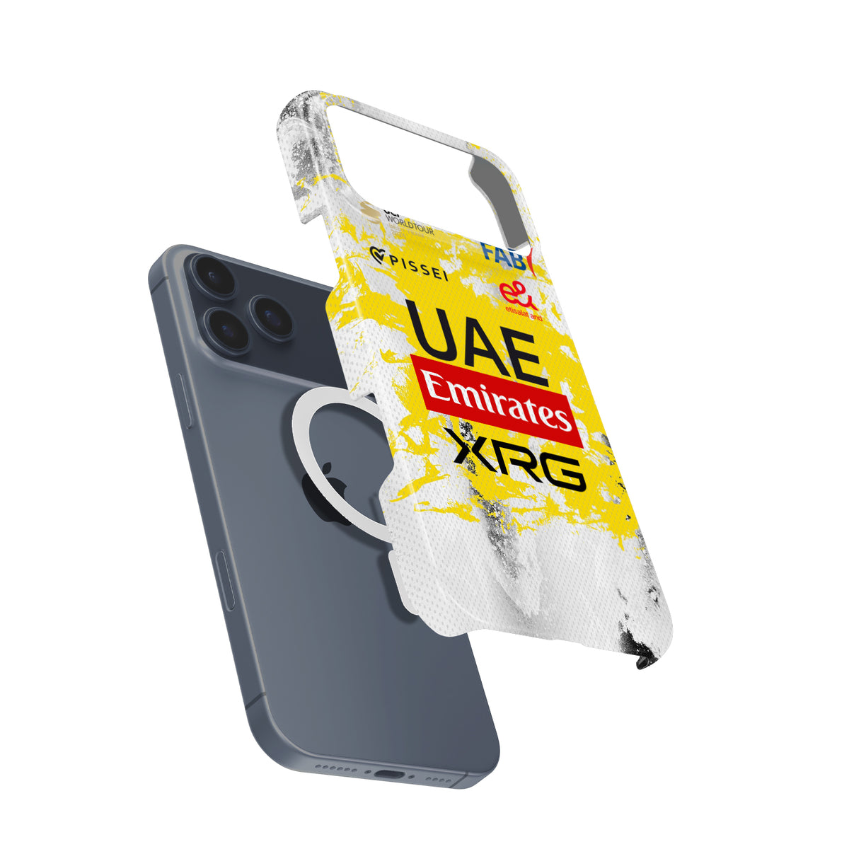 Tadej Pogačar 2025 Tour de France Victory Phone Case – UAE Yellow Jersey Tribute (for iPhone)