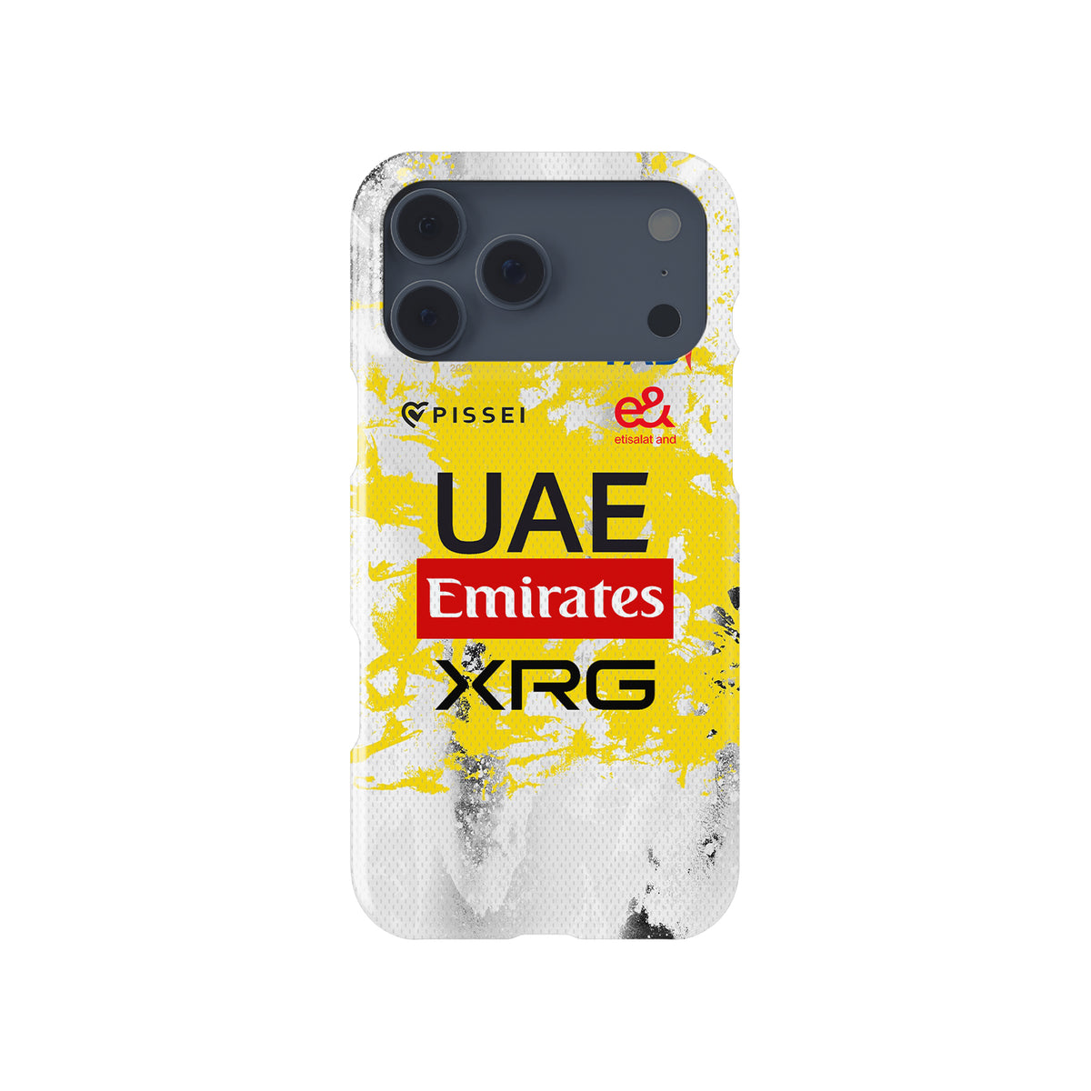 Tadej Pogačar 2025 Tour de France Victory Phone Case – UAE Yellow Jersey Tribute (for iPhone)