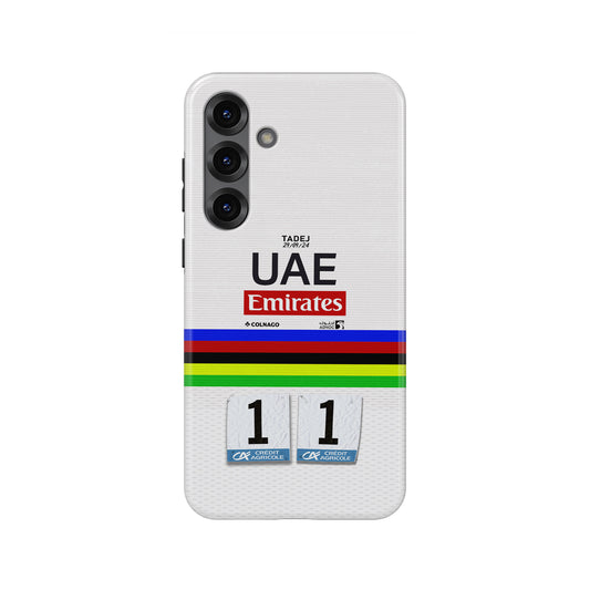 Tadej Pogačar Rainbow Jersey Tour of Lombardy Phone Case – Samsung Models