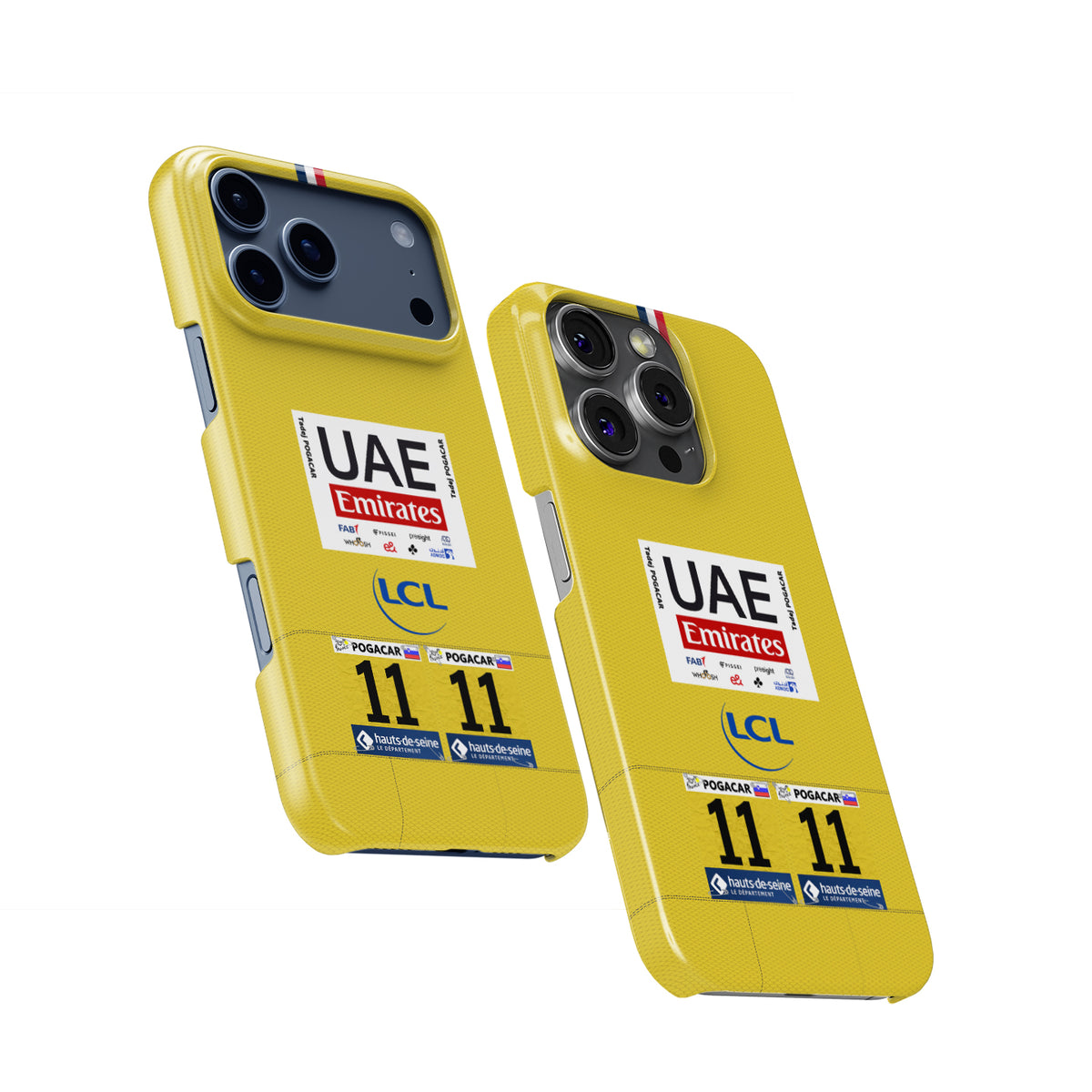 Tadej Pogacar 2024 Tour de France Yellow Jersey Phone Case by DIZZY