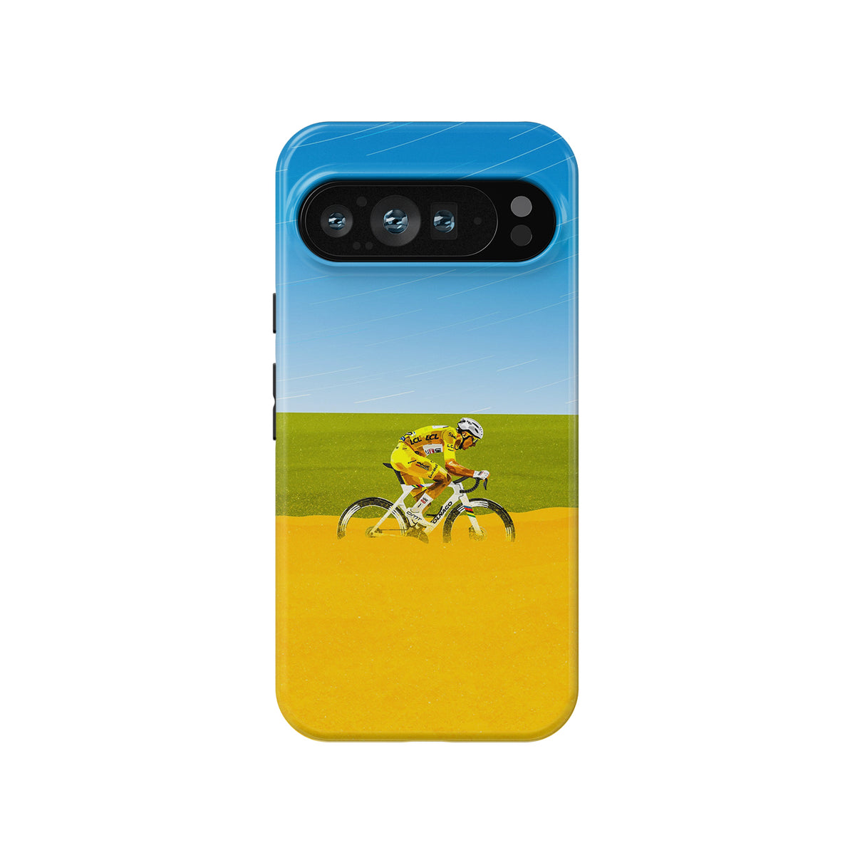 Tadej Pogačar “Solo in Yellow” Phone Case – Tour de France 2025 Edition for Google & More