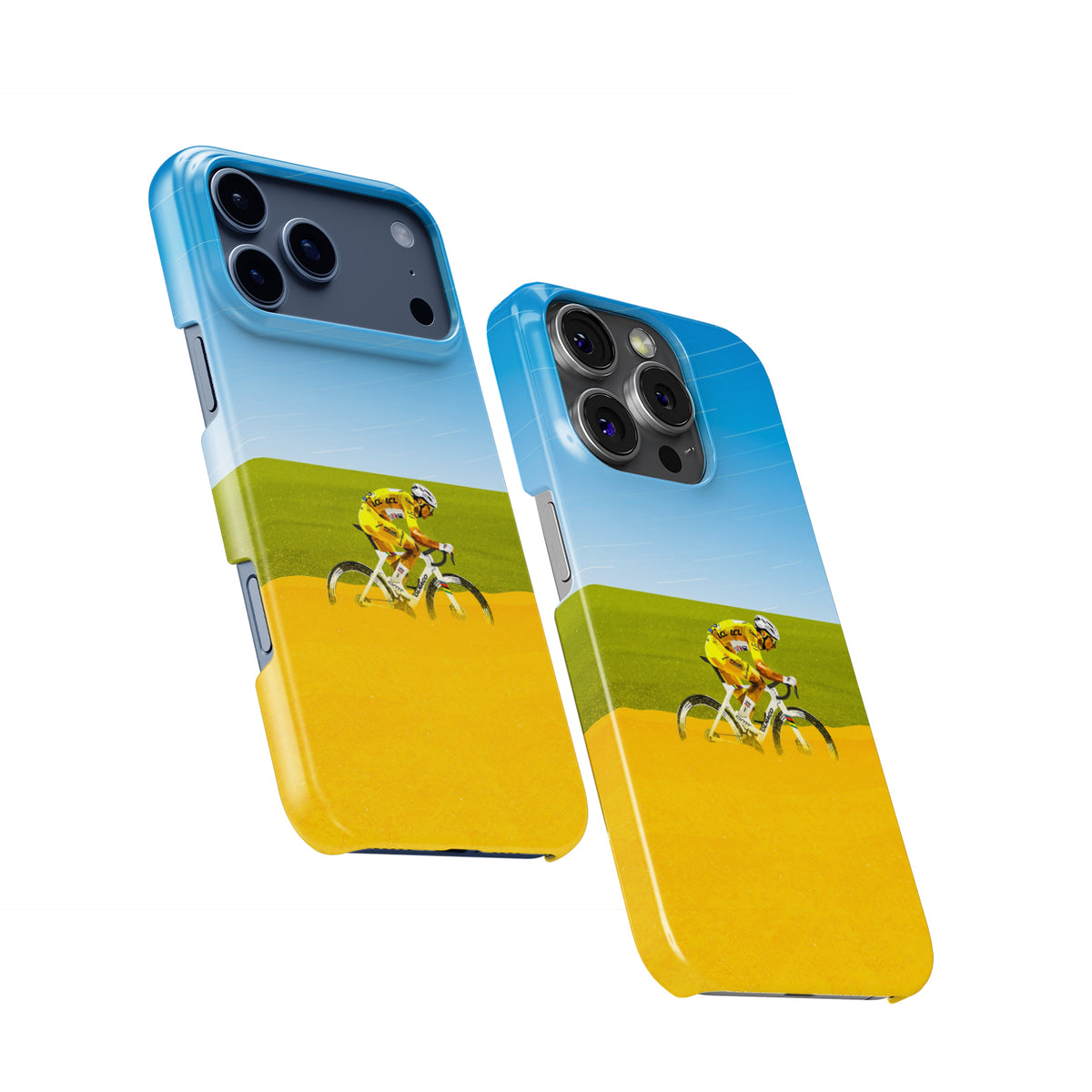 Tadej Pogačar “Solo in Yellow” Phone Case – Tour de France 2025 Edition for iPhone