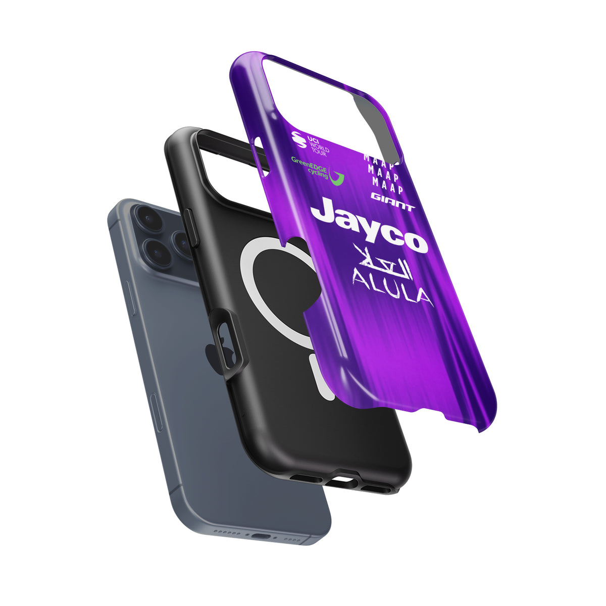 Team Jayco AlUla 2025 Jersey Phone Case – Ride the Purple Velocity (Pixel / OnePlus / Xiaomi / Huawei)