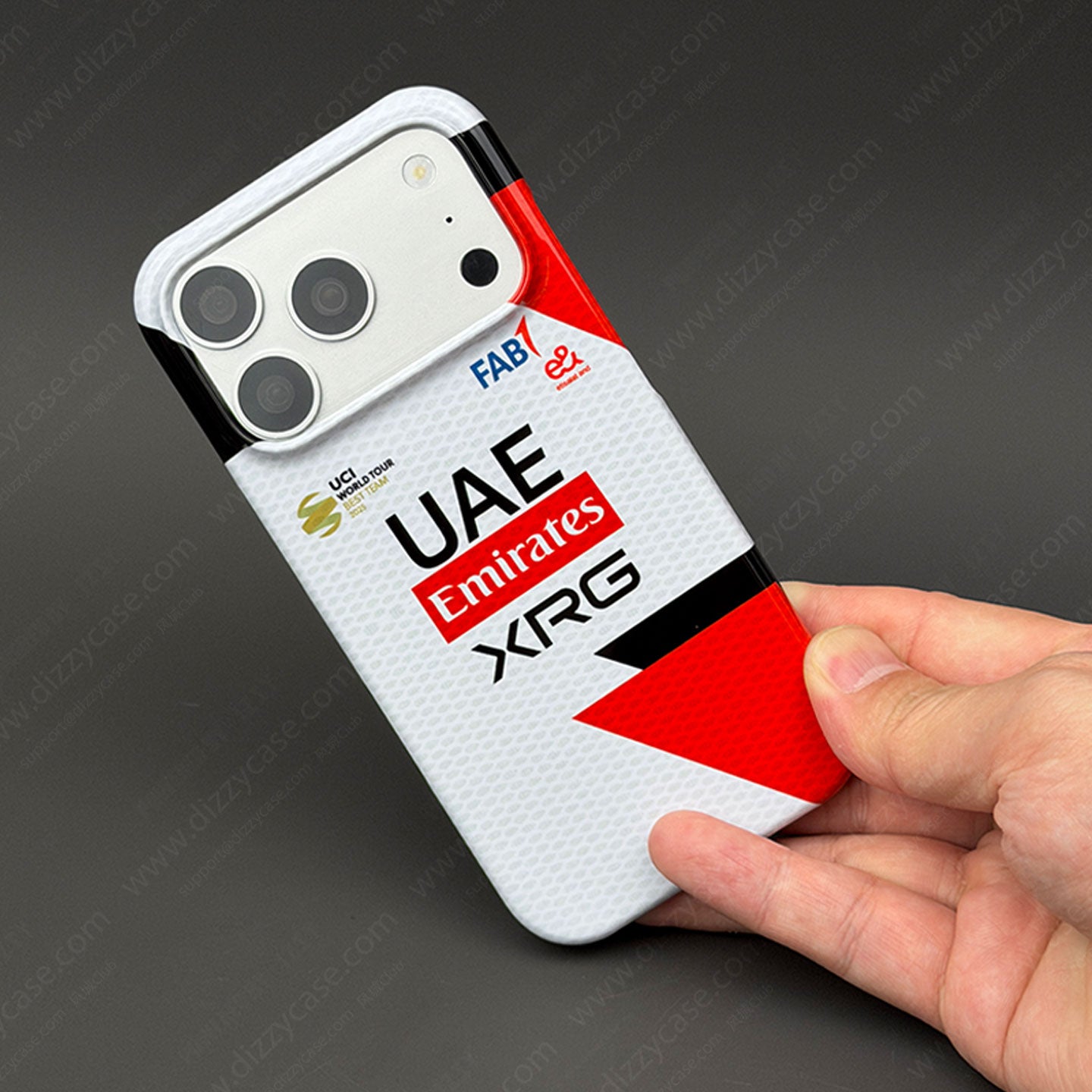 UAE Team Emirates XRG 2026 Team Jersey Phone Case | Fragments of Precision Edition for Samsung Galaxy