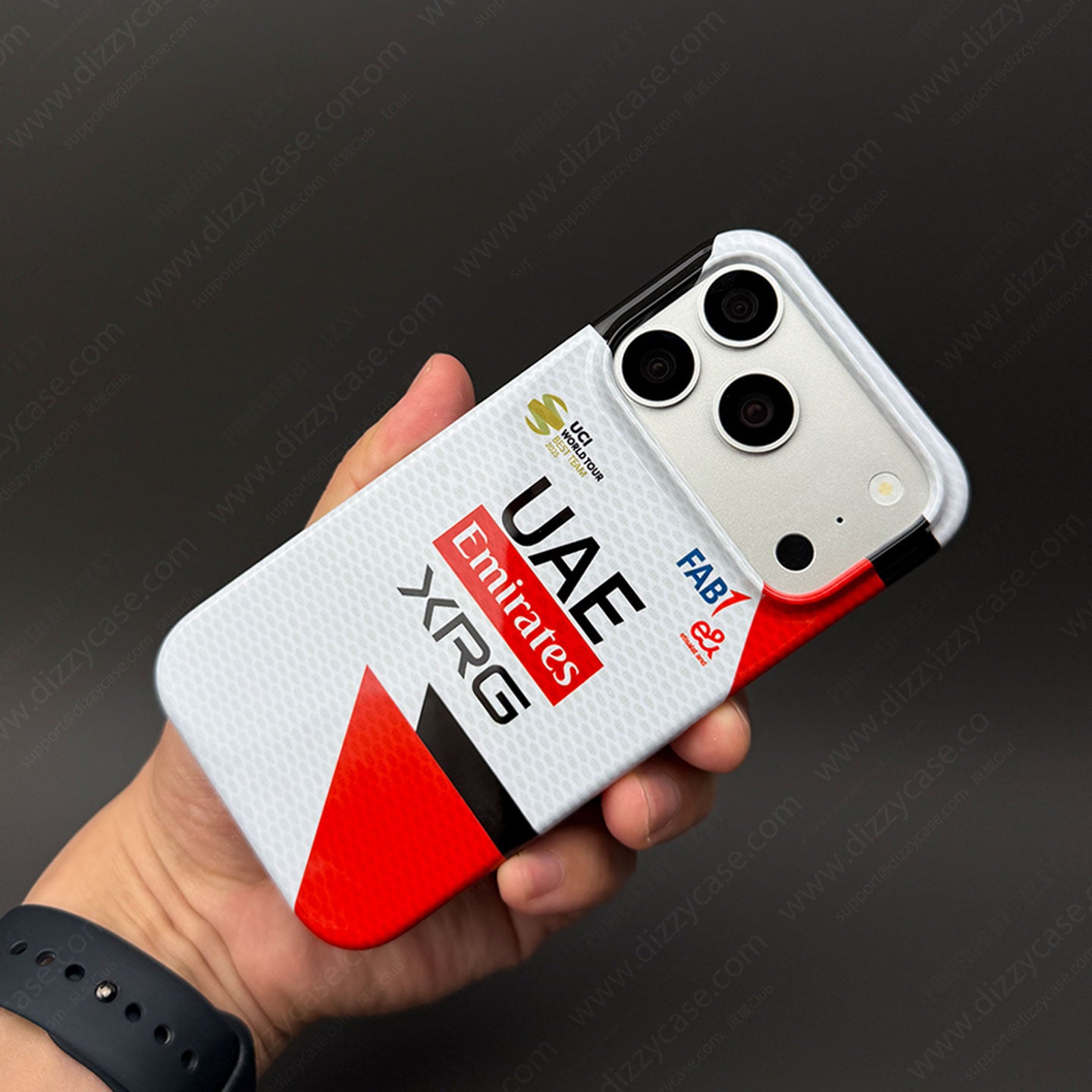 UAE Team Emirates XRG 2026 Team Jersey Phone Case | Fragments of Precision Edition for Samsung Galaxy
