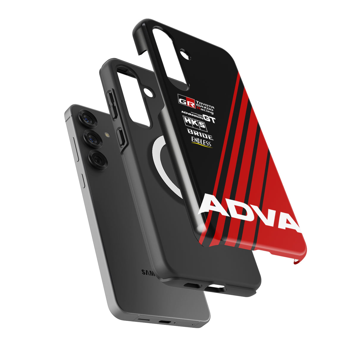 Unleash Racing Style with the Toyota ADVAN GR Yaris Samsung Phone Case