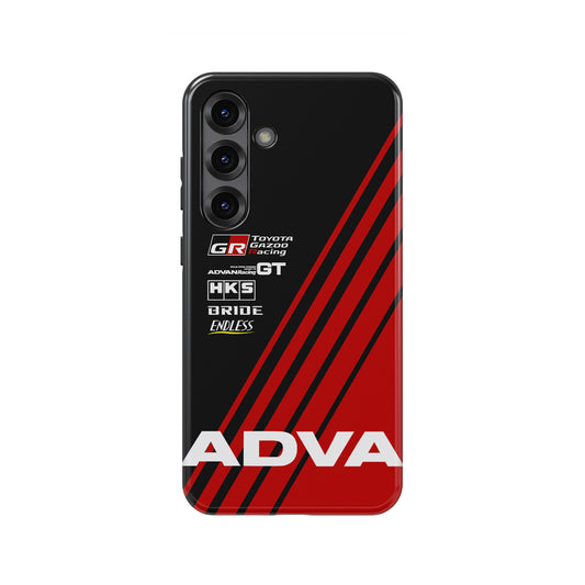 Unleash Racing Style with the Toyota ADVAN GR Yaris Samsung Phone Case