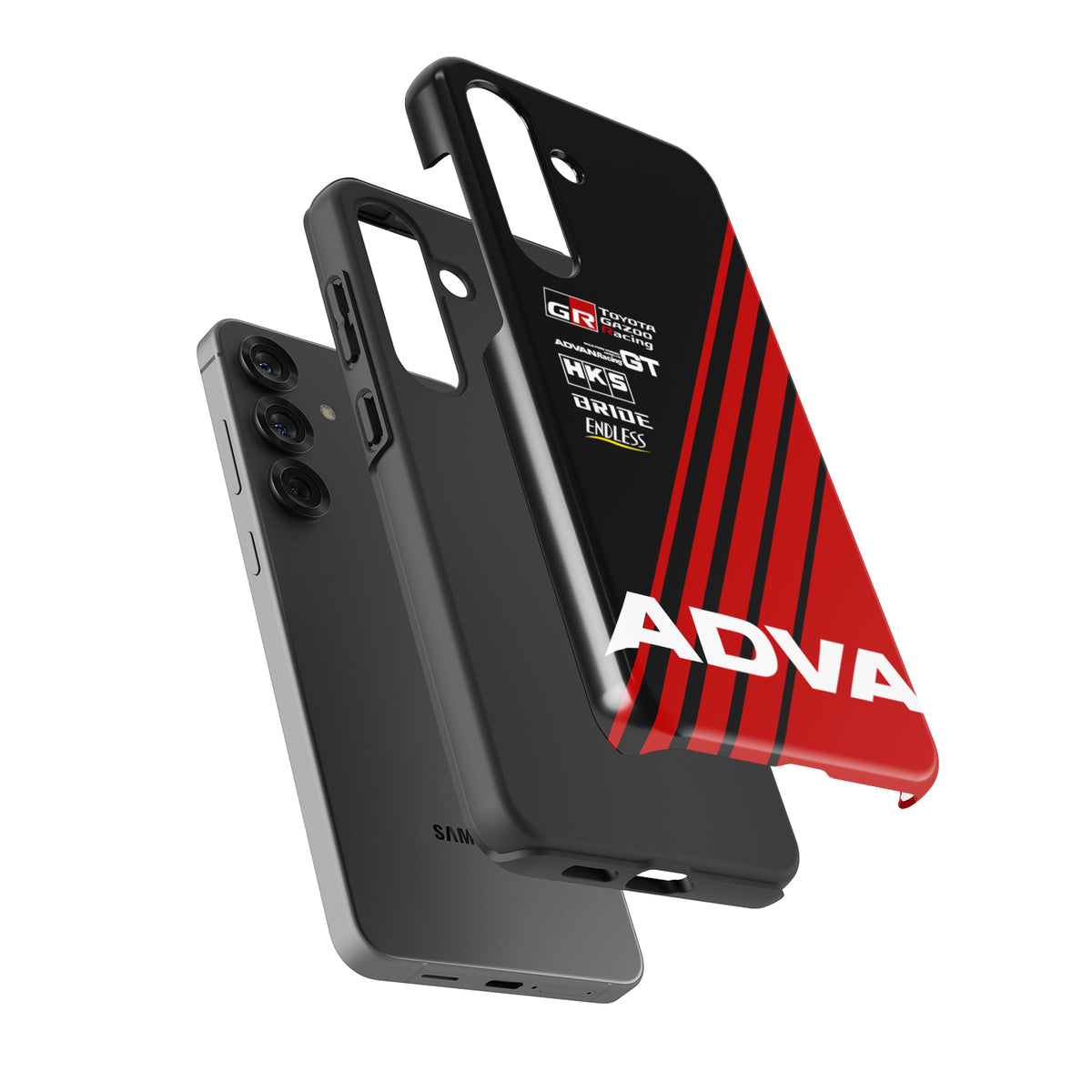 Unleash Racing Style with the Toyota ADVAN GR Yaris Samsung Phone Case