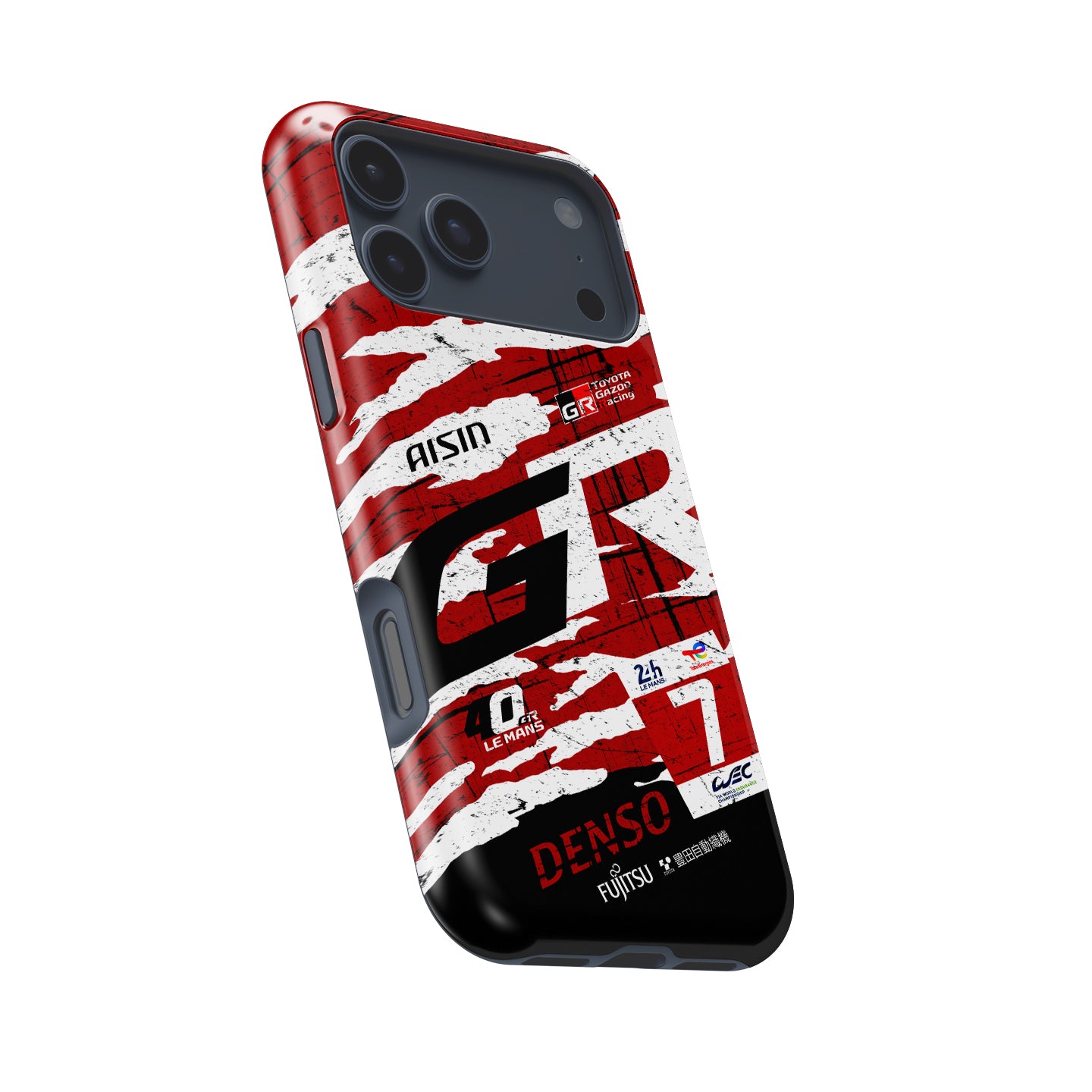 Toyota GR010 Le Mans 2025 Phone Case – Clean Edition 40th Anniversary Design (For iPhone)