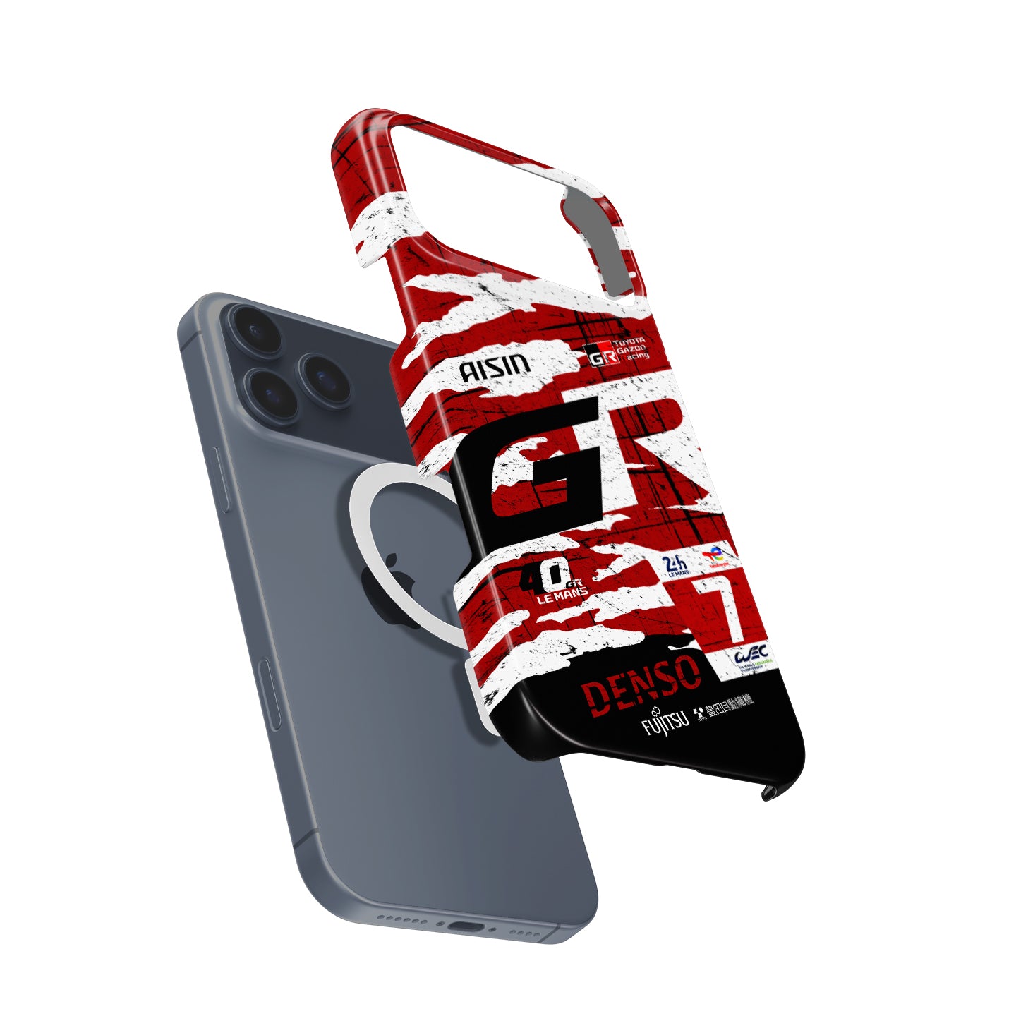Toyota GR010 Le Mans 2025 Phone Case – Clean Edition 40th Anniversary Design (For iPhone)