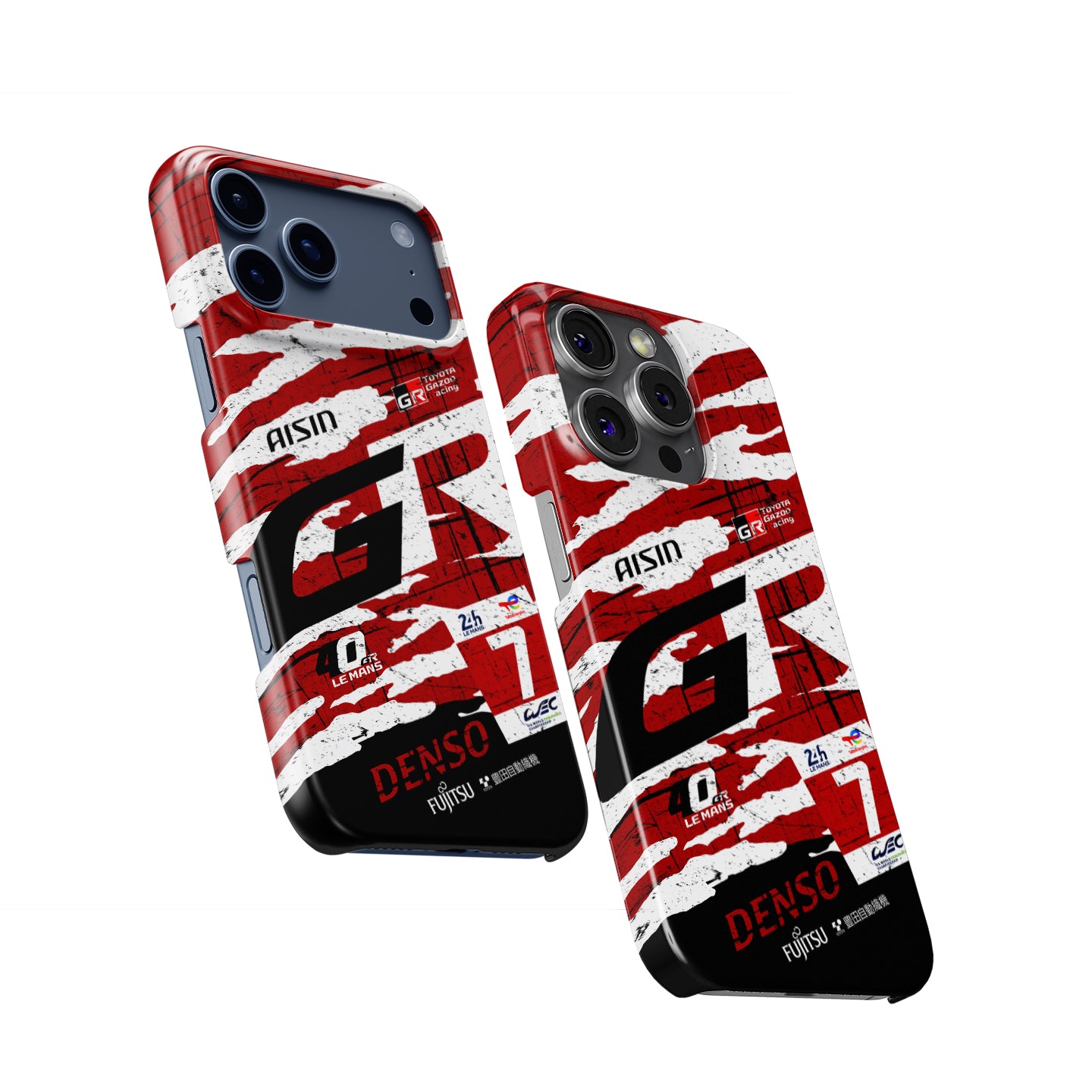 Toyota GR010 Le Mans 2025 Phone Case – Clean Edition 40th Anniversary Design (For iPhone)