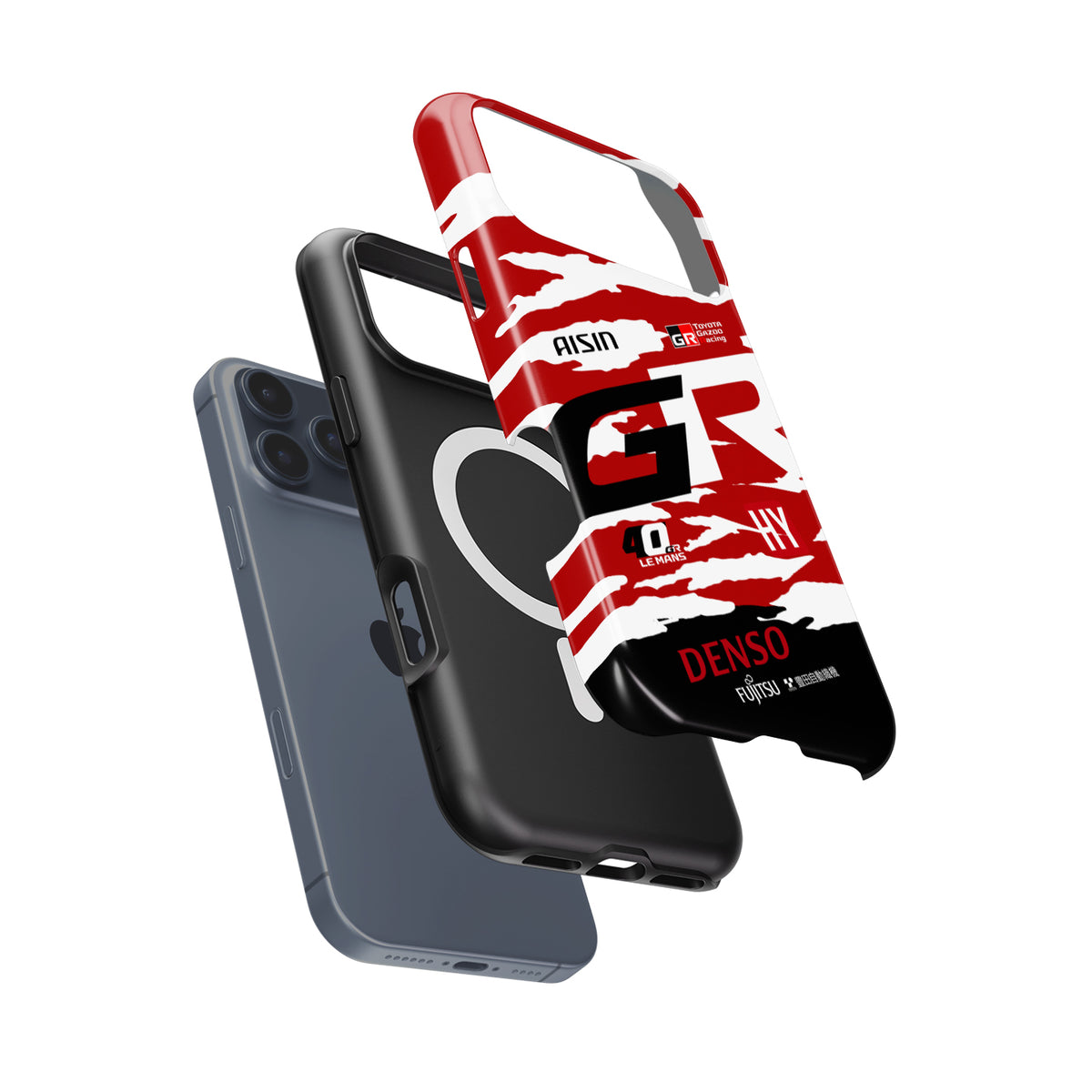 Toyota GR010 HYBRID Le Mans 2025 Phone Case – Clean Edition 40th Anniversary Livery