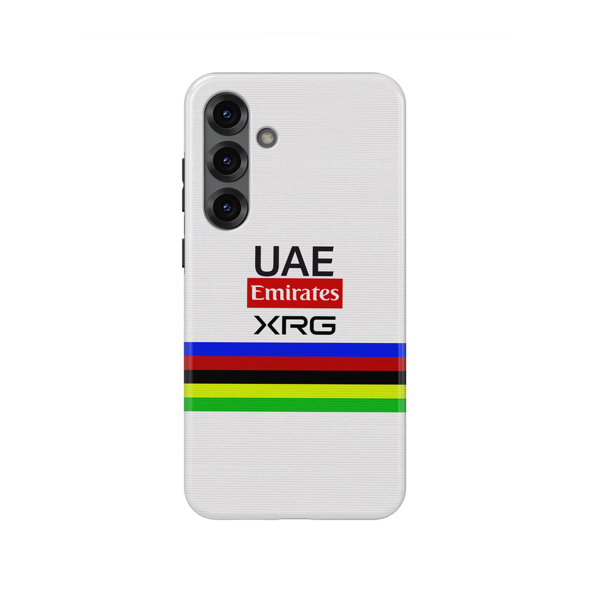 Tadej Pogačar Rainbow Jersey Cycling Phone Case – Samsung Models