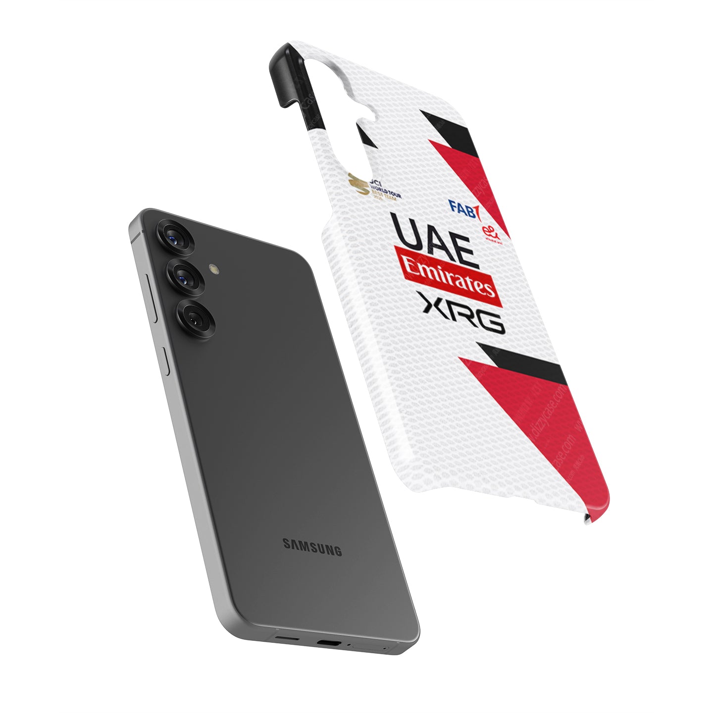 UAE Team Emirates XRG 2026 Team Jersey Phone Case | Fragments of Precision Edition for Samsung Galaxy