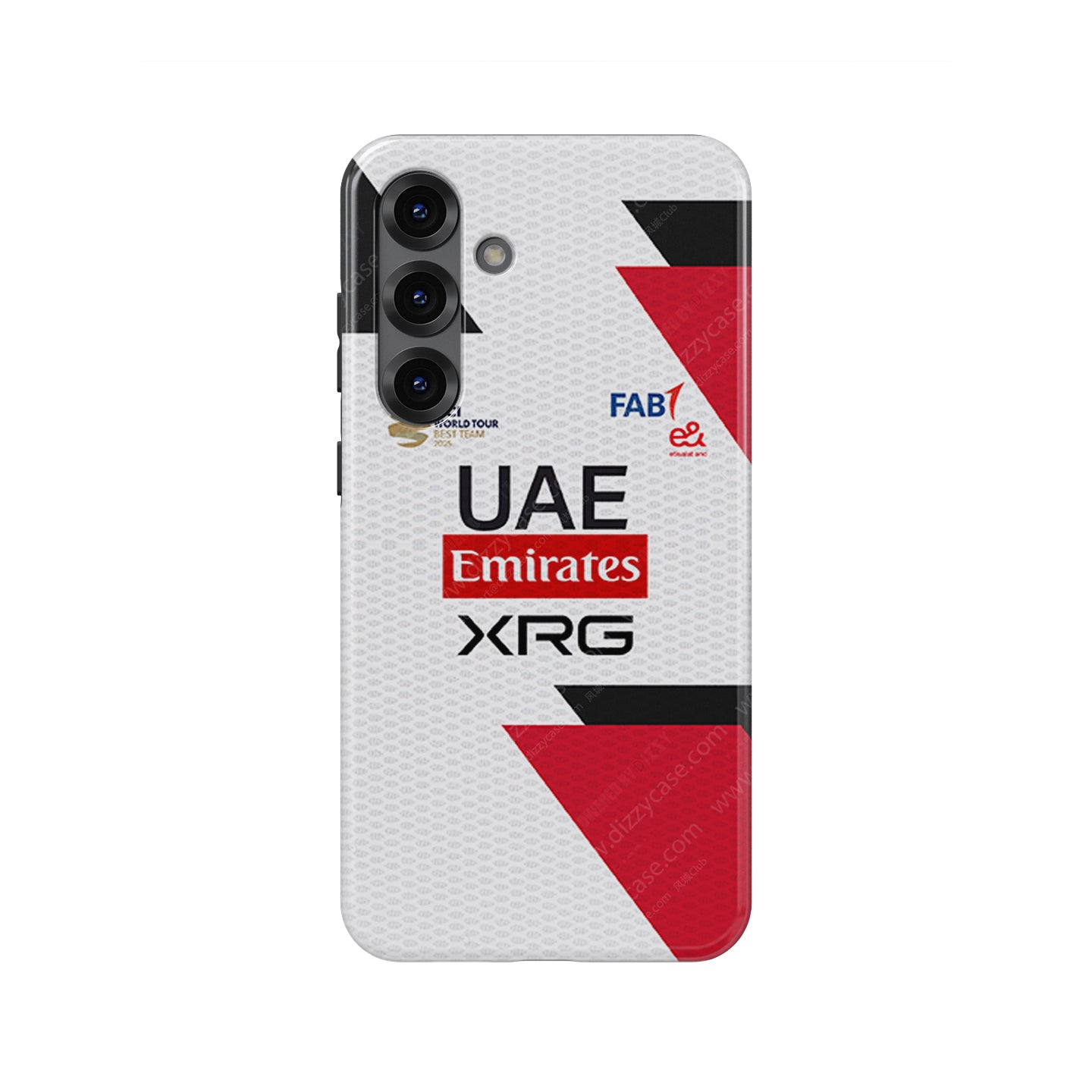 UAE Team Emirates XRG 2026 Team Jersey Phone Case | Fragments of Precision Edition for Samsung Galaxy
