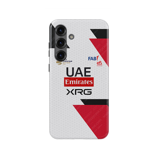 UAE Team Emirates XRG 2026 Team Jersey Phone Case | Fragments of Precision Edition for Samsung Galaxy
