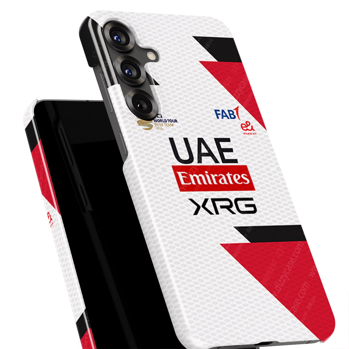 UAE Team Emirates XRG 2026 Team Jersey Phone Case | Fragments of Precision Edition for Samsung Galaxy