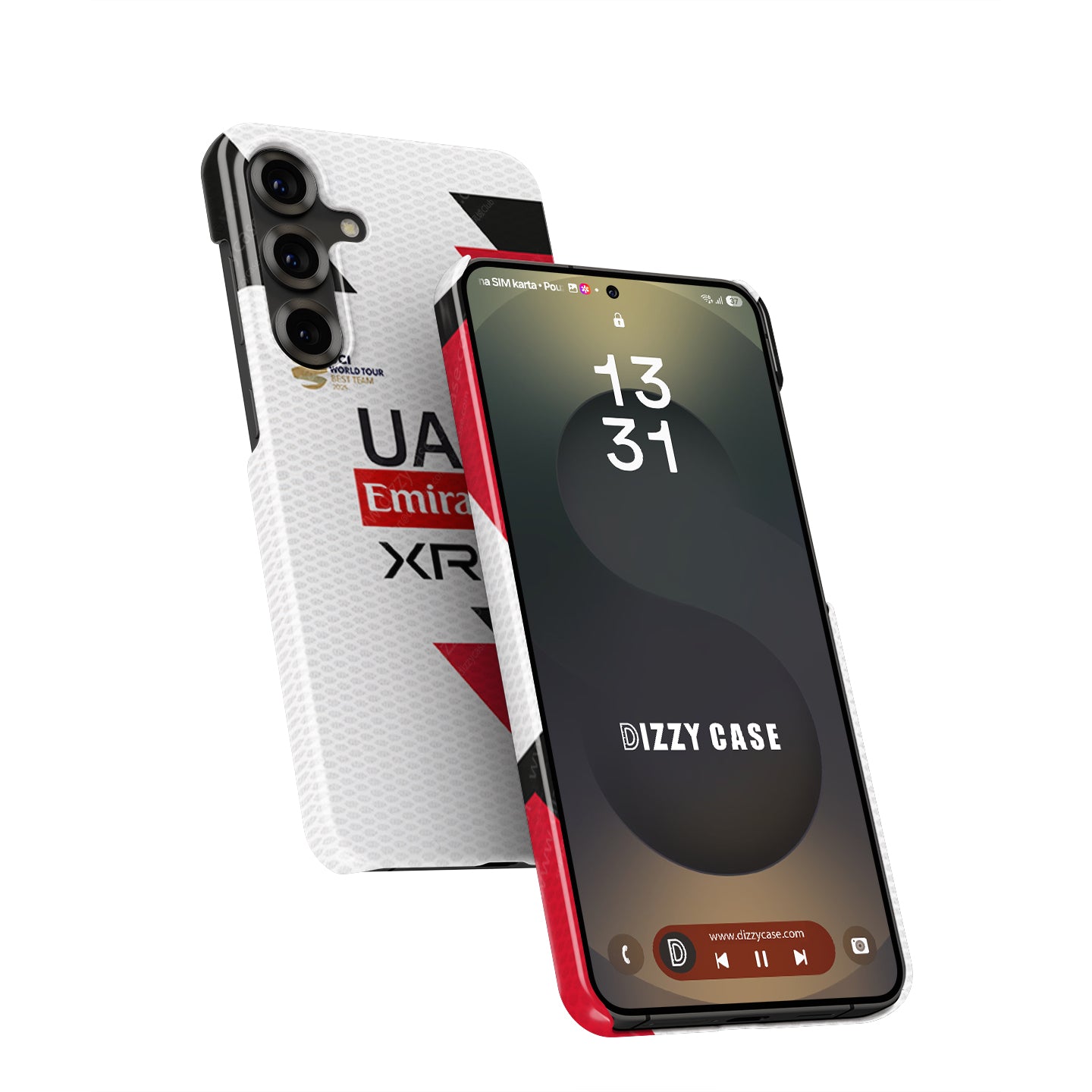 UAE Team Emirates XRG 2026 Team Jersey Phone Case | Fragments of Precision Edition for Samsung Galaxy