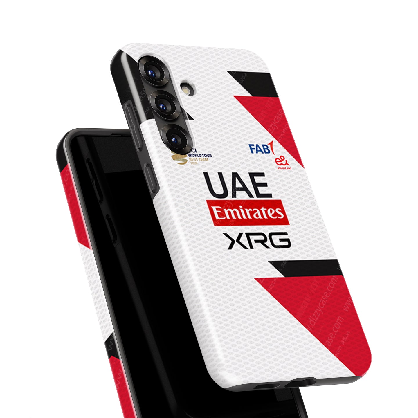 UAE Team Emirates XRG 2026 Team Jersey Phone Case | Fragments of Precision Edition for Samsung Galaxy