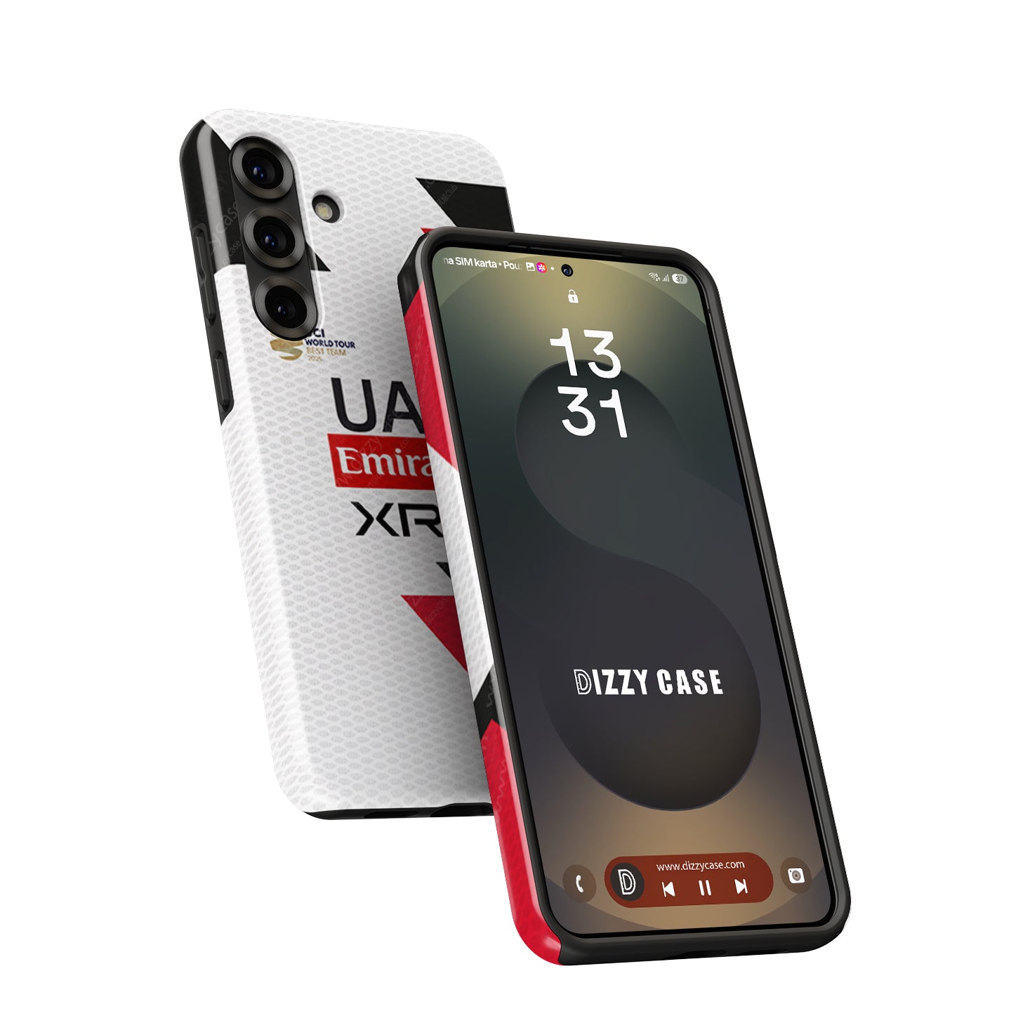 UAE Team Emirates XRG 2026 Team Jersey Phone Case | Fragments of Precision Edition for Samsung Galaxy
