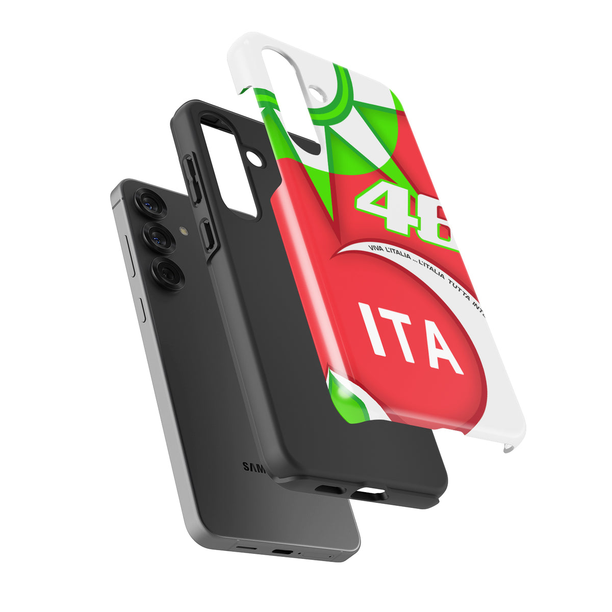 Valentino-Rossi Mugello 2018 Helmet Livery Phone Case – Samsung Models