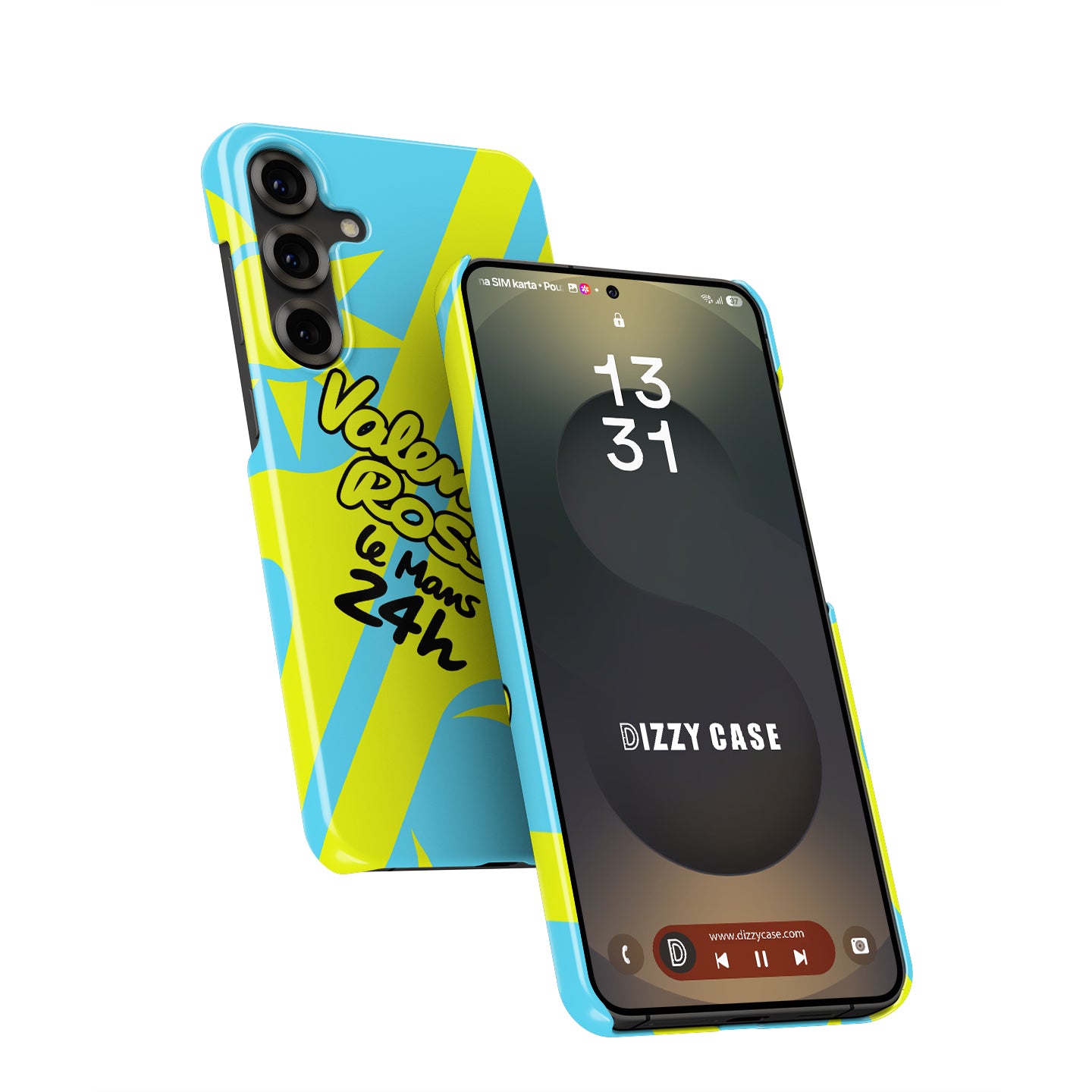 Valentino Rossi 2024 Le Mans 24H Helmet Phone Case – BMW M4 GT3 Tribute for Samsung