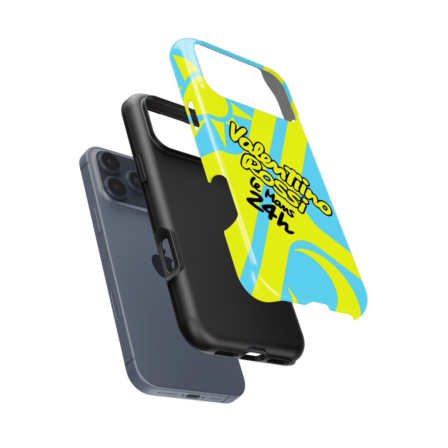 Valentino Rossi 2024 Le Mans 24H Helmet Phone Case – BMW GT3 Tribute for Google & More