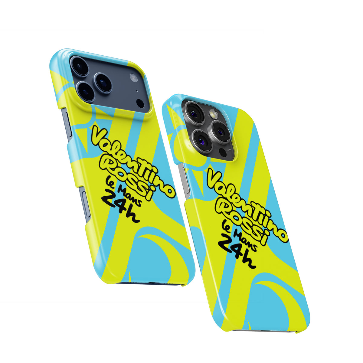 Valentino Rossi 2024 Le Mans 24H Helmet Phone Case – BMW M4 GT3 Tribute for iPhone