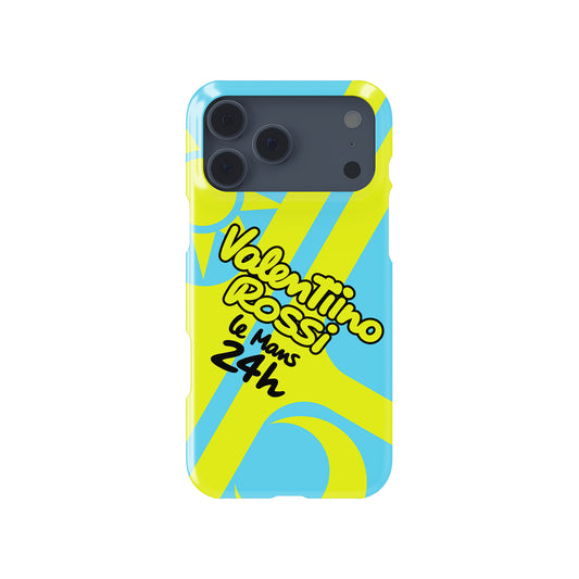 Valentino Rossi 2024 Le Mans 24H Helmet MotoGP motorcycle iPhone case view 1