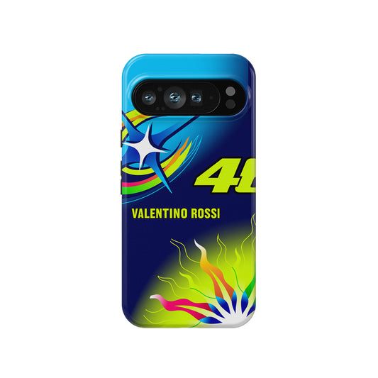 Valentino Rossi 2025 WEC Helmet Phone Case – Le Mans 24H BMW M Motorsport for Google & More