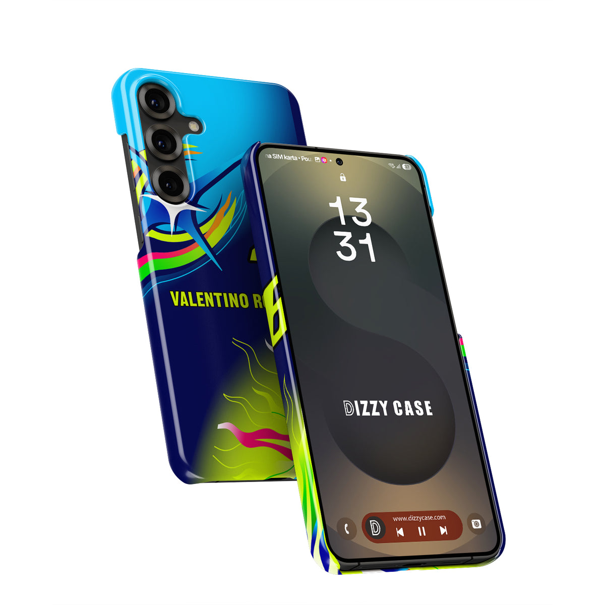 Valentino Rossi 2025 WEC Helmet Phone Case – Le Mans 24H BMW M Motorsport for Samsung