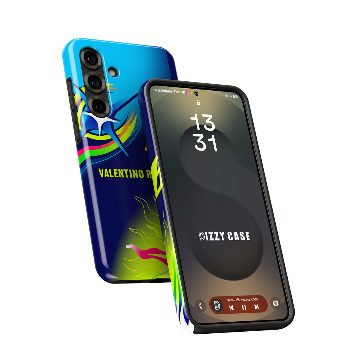 Valentino Rossi 2025 WEC Helmet Phone Case – Le Mans 24H BMW M Motorsport for Samsung