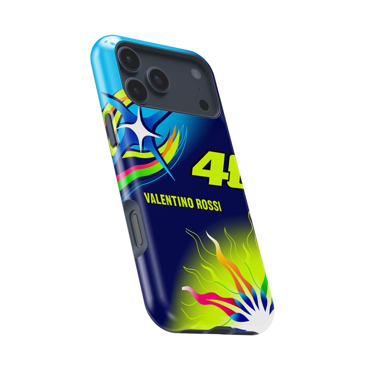 Valentino Rossi 2025 WEC Helmet Phone Case – Le Mans 24H BMW M Motorsport for iPhone
