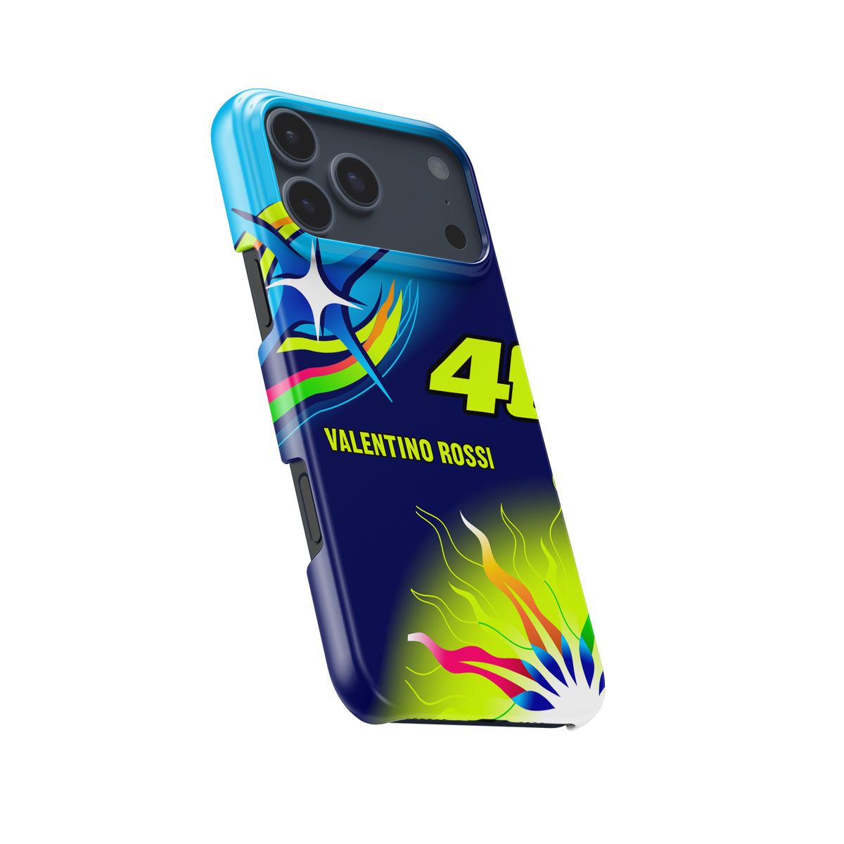 Valentino Rossi 2025 WEC Helmet Phone Case – Le Mans 24H BMW M Motorsport for iPhone