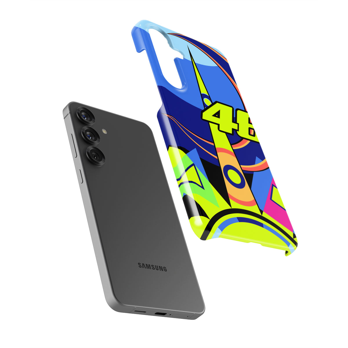 Valentino Rossi Sun And Moon 2016 Helmet Livery Phone Case - Samsung Models