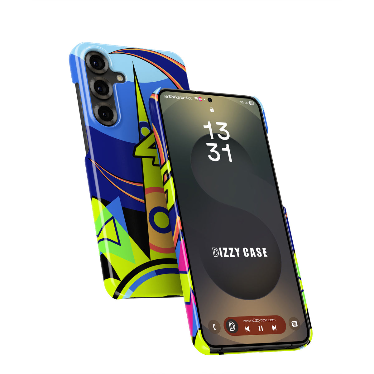 Valentino Rossi Sun And Moon 2016 Helmet Livery Phone Case - Samsung Models