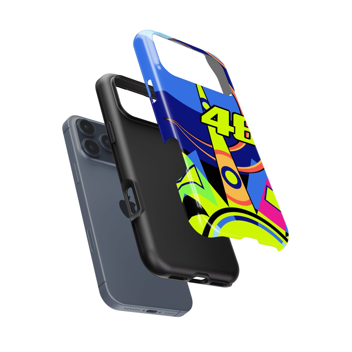Valentino Rossi Sun And Moon 2016 Helmet Livery Phone Case - Other Models