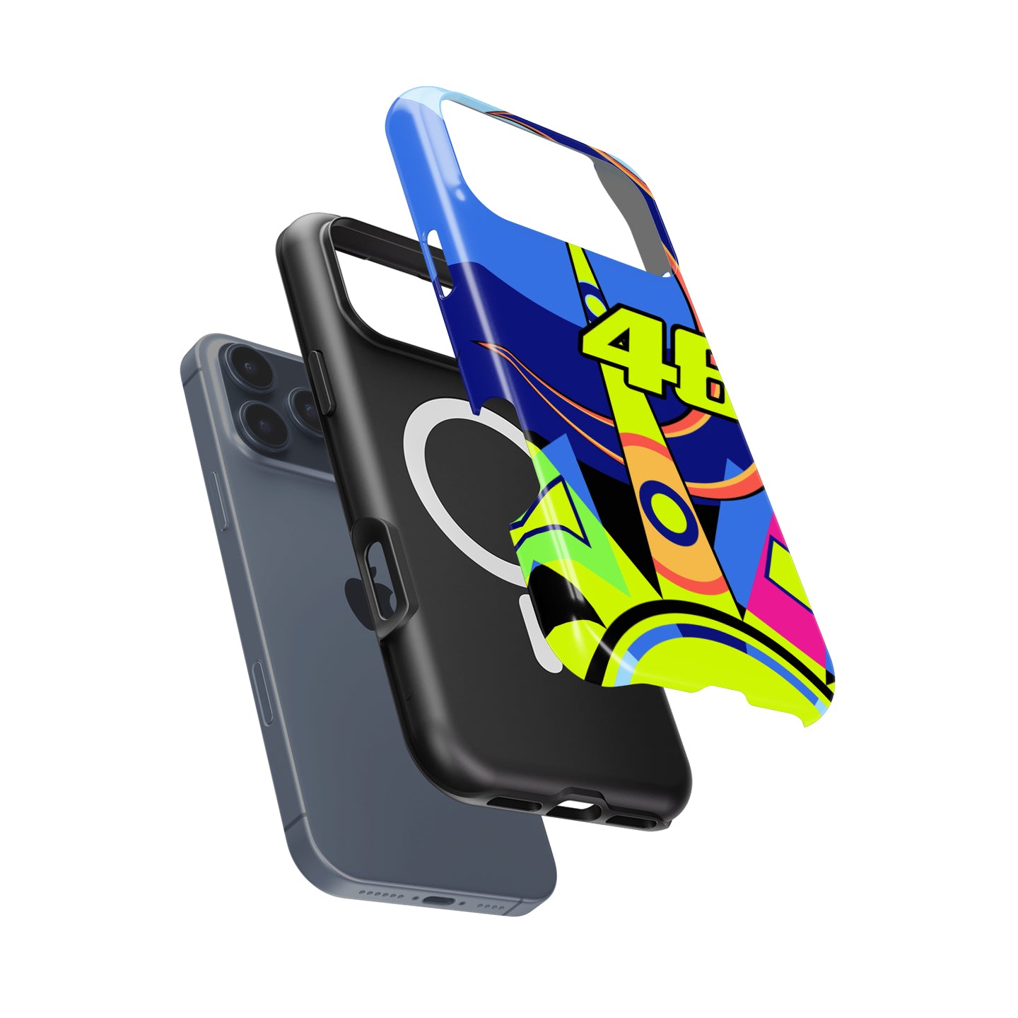 Valentino Rossi Sun And Moon 2016 Helmet Livery Phone Case - Other Models