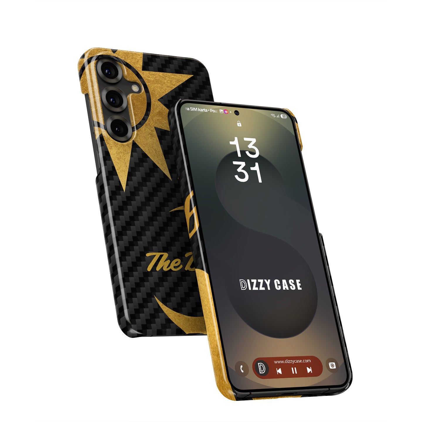 Valentino Rossi Anniversario Gold Carbon Phone Case – The Doctor Edition for Samsung