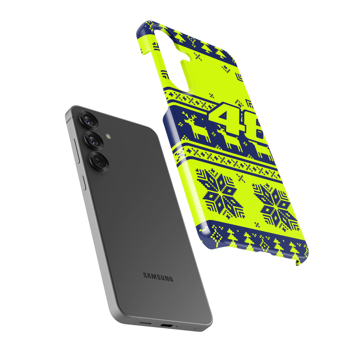 Valentino Rossi Winter Test 2015 "Woolly Hat" Helmet Livery Phone Case – Samsung Models