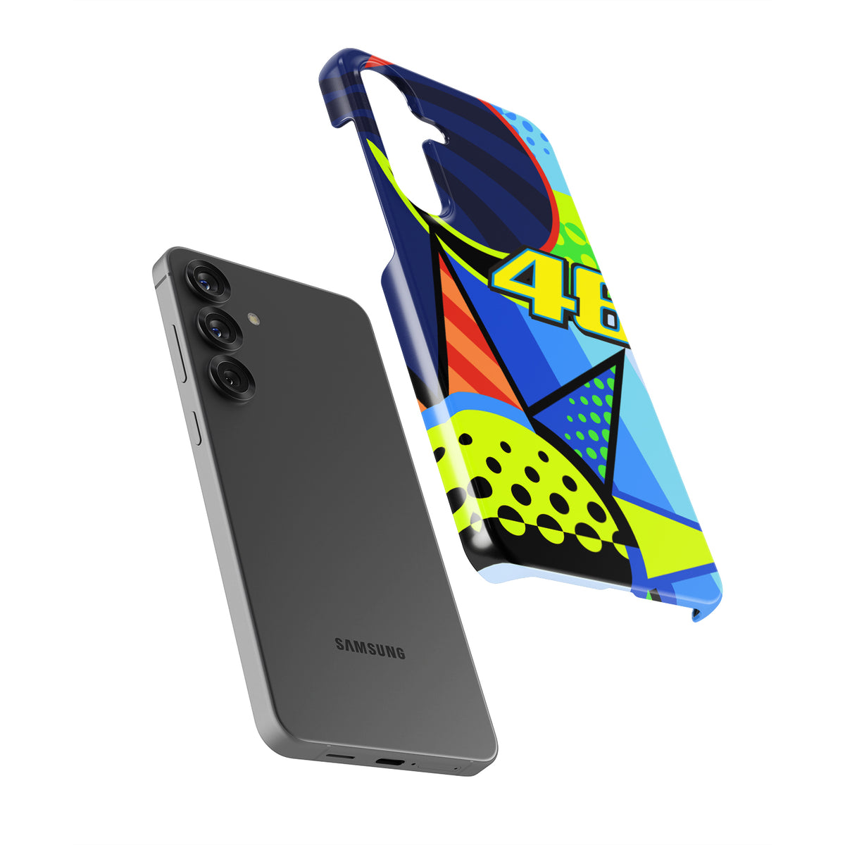 Celebrate Valentino Rossi with the Winter Test 2020 Helmet Phone Case