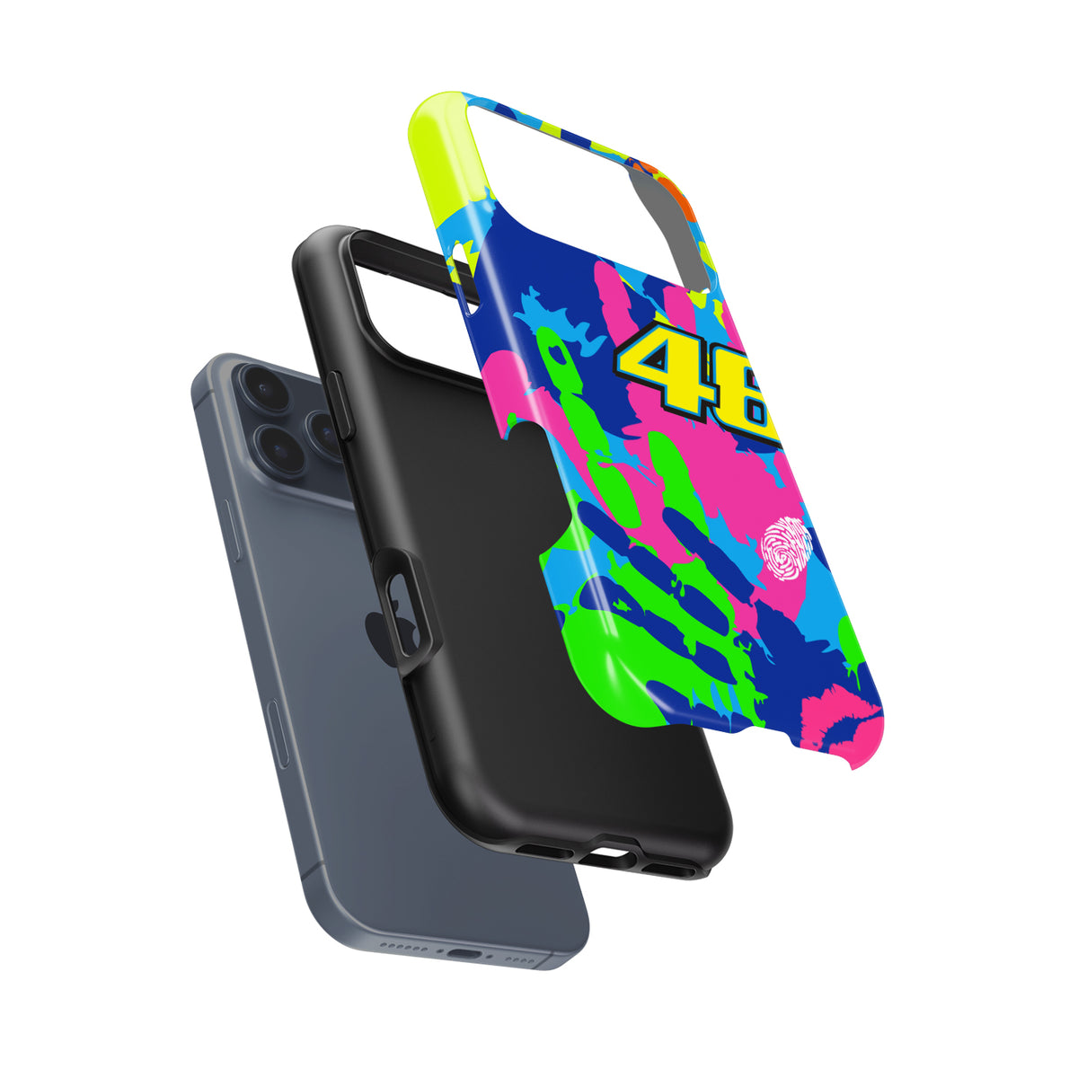 Valentino Rossi’s Misano Special Helmet Livery 2014 Phone Case – Apple Models